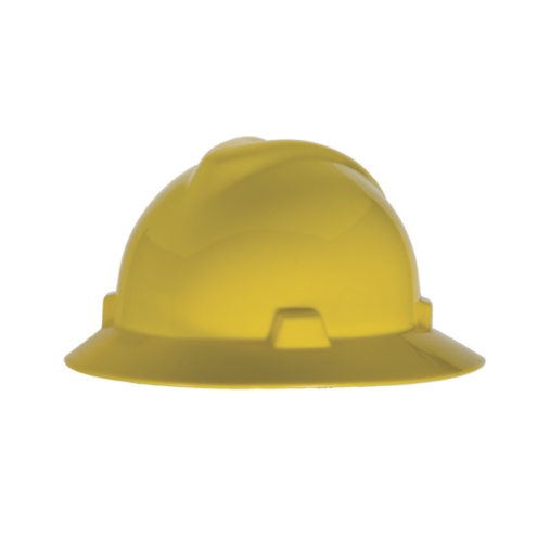 casco de seguridad amarillo | JR Implementos