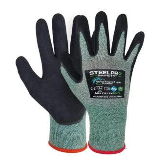 Guante de Poliéster con Recubrimiento de Látex Eco STEELPRO