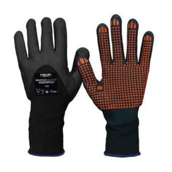 Guante de Material Reciclado con Nitrilo 3/4 y Puntos STEELPRO