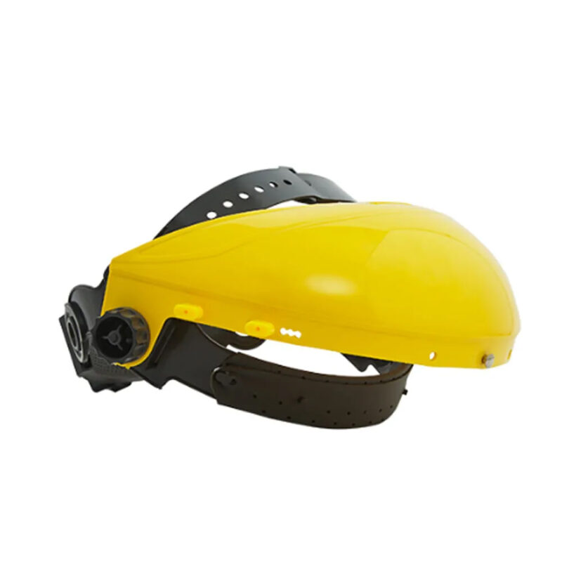 Casquete Porta Visor Amarillo STEELPRO - Imagen 2