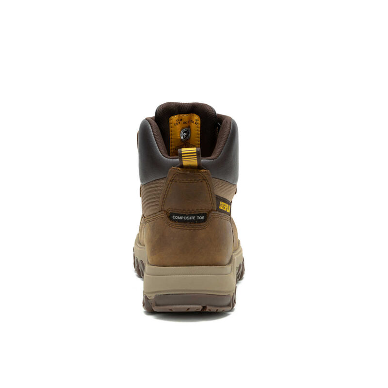 Bota Industrial de Cuero Antideslizante Threshold Rebound CAT - Imagen 3