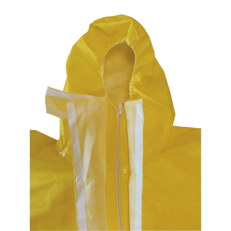 Mameluco con Capucha, Protección Química y Antiestático Tipo 3 DELTAPLUS - Imagen 3