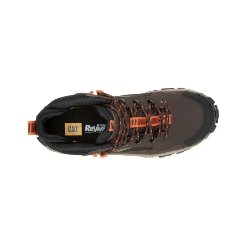 Botines Industriales Cuero Premium Invader Mid CAT - Imagen 4