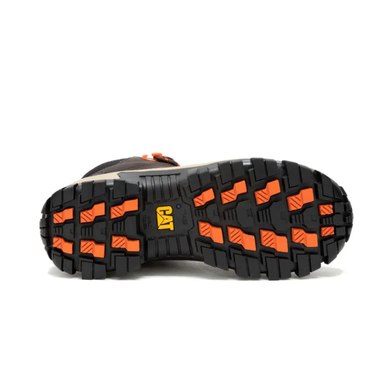 Botines Industriales Cuero Premium Invader Mid CAT - Imagen 5